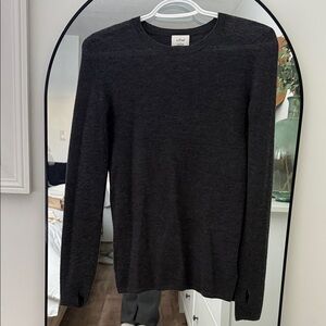 Wilfred Dark Gray Crewneck Sweater